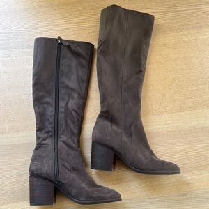 Abound Brown Knee-High Women's Boots